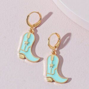 Cute Boot Shaped Earrings
